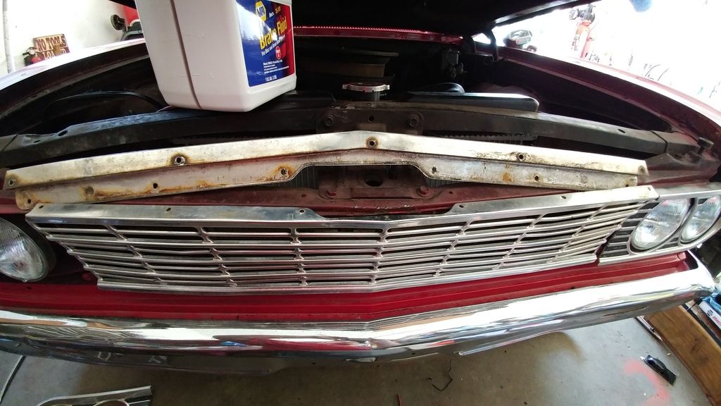 1964 grill installation Chevelle Tech